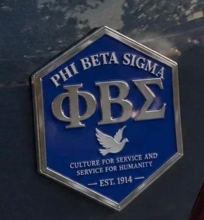Phi Beta Sigma car emblem