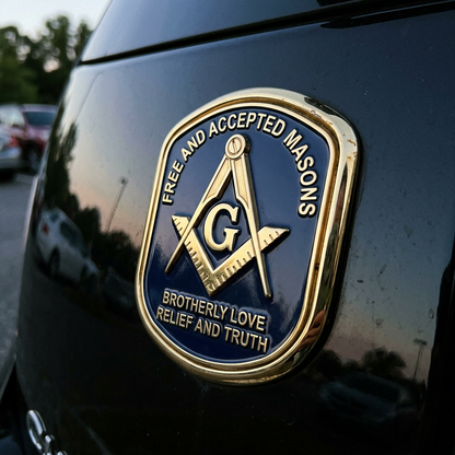 Freemasons car emblem